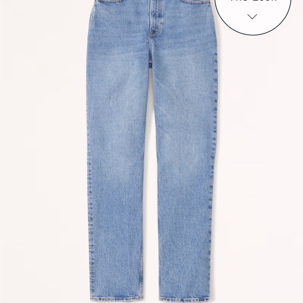 Abercrombie High Rise 80s Curve Love Mom Jean size 32/14